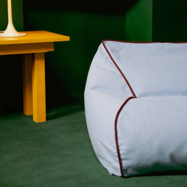 Pouf fauteuil enfant Marlow - Baltic blue