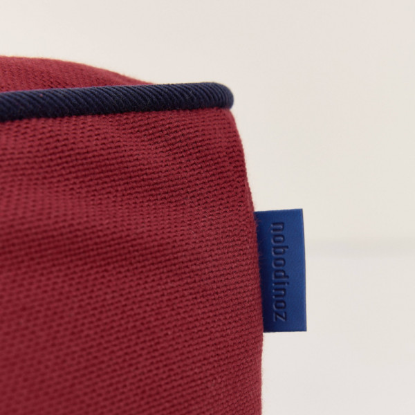 Pouf fauteuil enfant Marlow - Burnt red