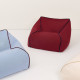 Pouf fauteuil enfant Marlow - Burnt red