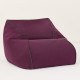 Pouf fauteuil enfant Marlow - Prune