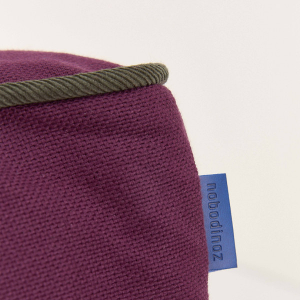 Pouf fauteuil enfant Marlow - Prune