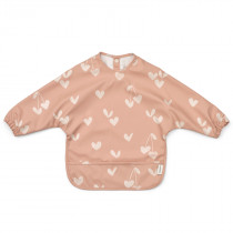 Bavoir à manches plastifié Merle - Sweethearts Pale tuscany