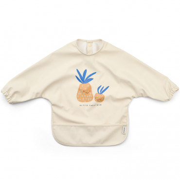 Bavoir à manches plastifié Merle - Pineapple Sandy