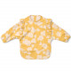 Bavoir à volants à manches Ruffle Merle - Flower Lemon yellow
