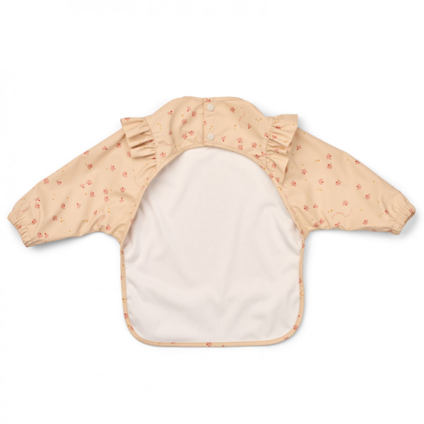Bavoir à volants à manches Ruffle Merle - Mini butterfly Apple blossom