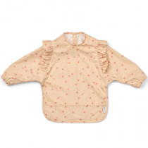 Bavoir à volants à manches Ruffle Merle - Mini butterfly Apple blossom