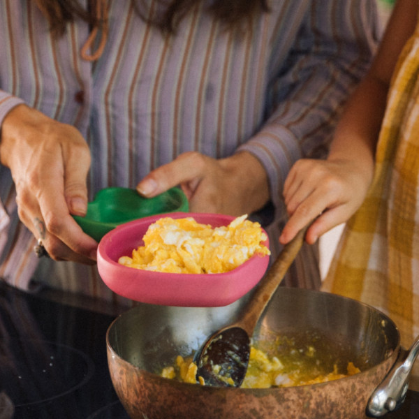 Coffret repas en bois hévéa - Ramona le radis