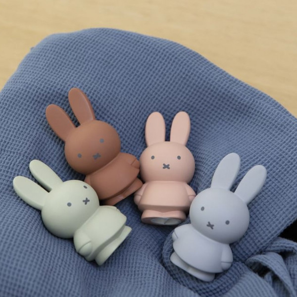 Tirelire Miffy Warm - Bleu argenté