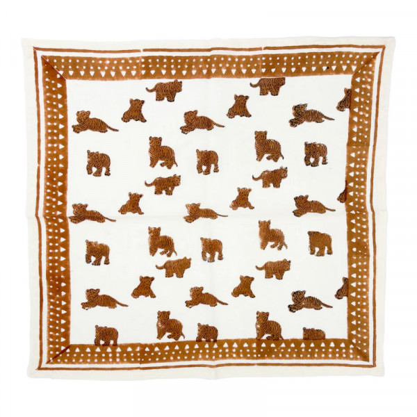 Foulard OSCAR adulte - Tigre milk
