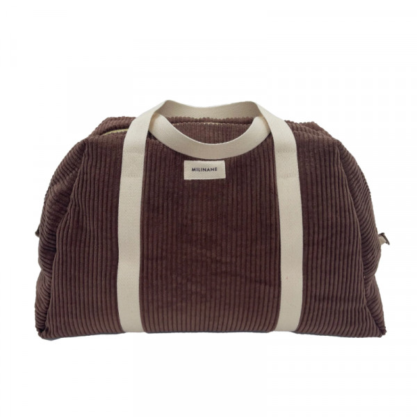Sac à langer JOSEPH - Velours chocolat