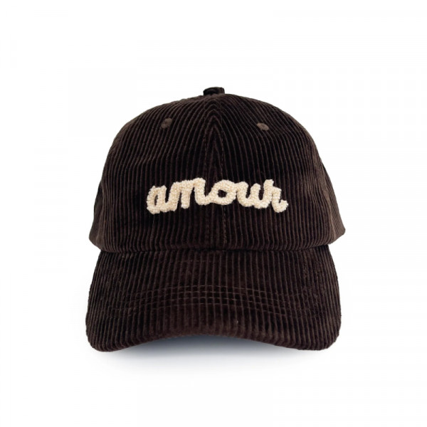 Casquette velours COLETTE - Amour