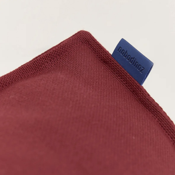 Pouf long Lucky - Burnt red