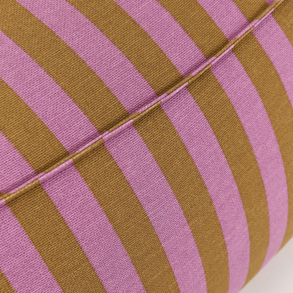 Pouf fauteuil adulte Ziggy - Rose et moutarde