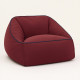Pouf fauteuil adulte Arnold - Burnt red