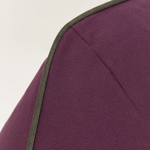 Pouf fauteuil adulte Arnold - Prune