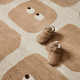 Tapis tufté coton bio - Bidules moka
