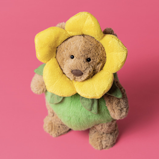 Peluche Ours Bartholomew Daffodil