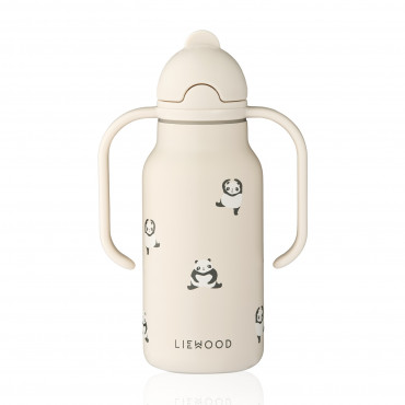 Gourde isotherme 250 ml Kimmie - Mini panda sandy