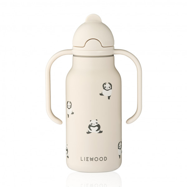 Gourde isotherme 250 ml Kimmie - Mini panda sandy