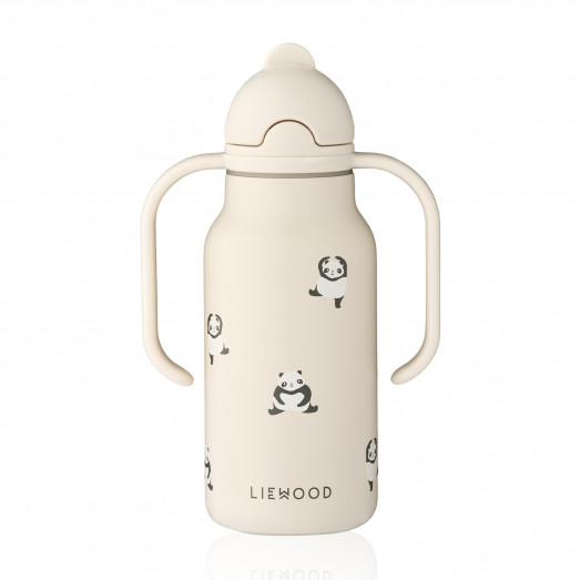 Gourde isotherme 250 ml Kimmie - Mini panda sandy