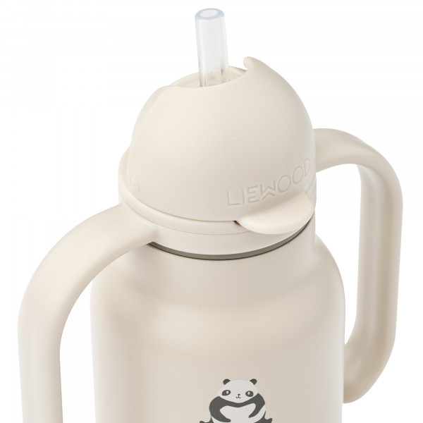 Gourde isotherme 250 ml Kimmie - Mini panda sandy