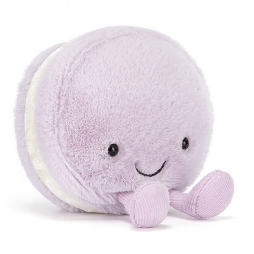 Peluche macaron Mia - Lavande