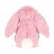 Peluche lapin Luxe - Blushkin Blossom