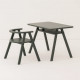 Ensemble bureau et chaise enfant Growing green - Deep green