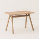 Ensemble bureau et chaise enfant Growing green - Oak wood