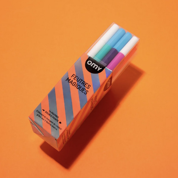 Boite de 16 feutres magiques