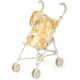 Poussette pour poupée Elsie - Flower Lemon yellow