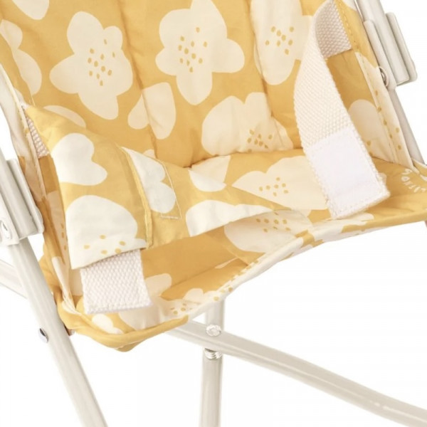 Poussette pour poupée Elsie - Flower Lemon yellow