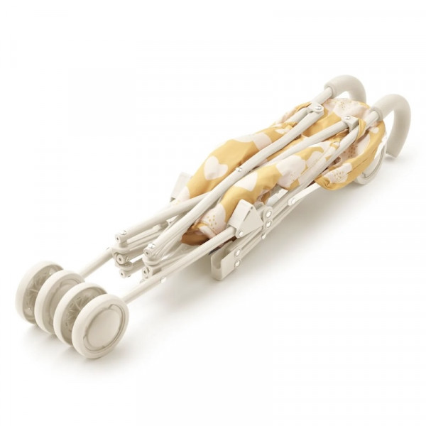 Poussette pour poupée Elsie - Flower Lemon yellow
