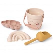 Mini set de plage en silicone - Butterfly Apple blossom