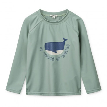 T- shirt de bain anti-UV Noah - It comes in waves peppermint