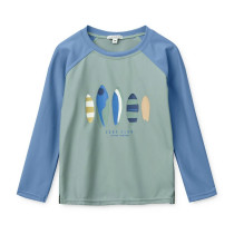 T- shirt de bain anti-UV Noah - Boards light peppermint