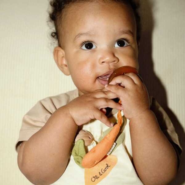 Attache tétine - Cathy la carotte