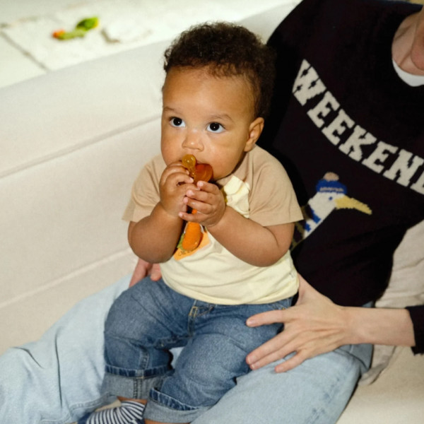 Attache tétine - Cathy la carotte