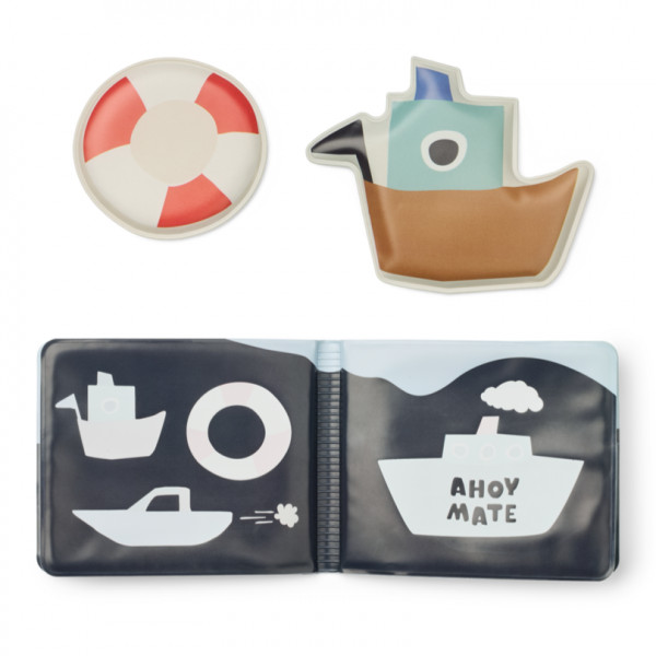 Livre de bain magique Waylon - Sailing sandy