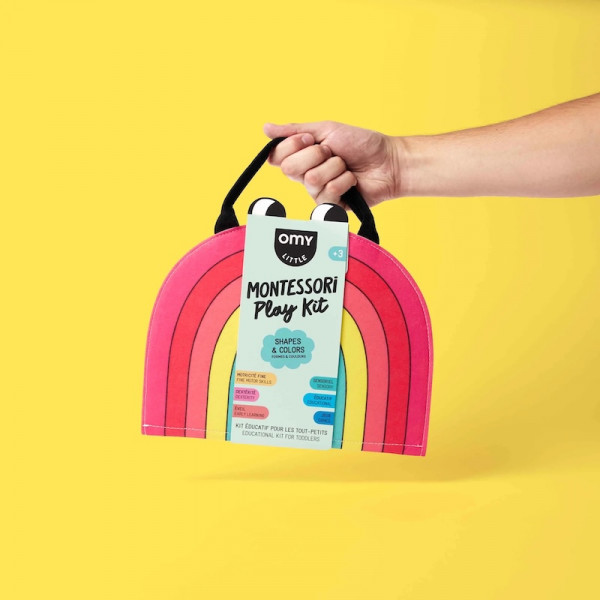 Livre d'activités Montessori - Shapes and colors