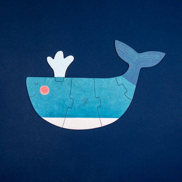 Mini puzzles réversibles - Blue