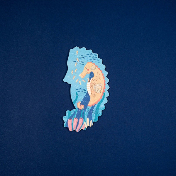 Mini puzzles réversibles - Blue