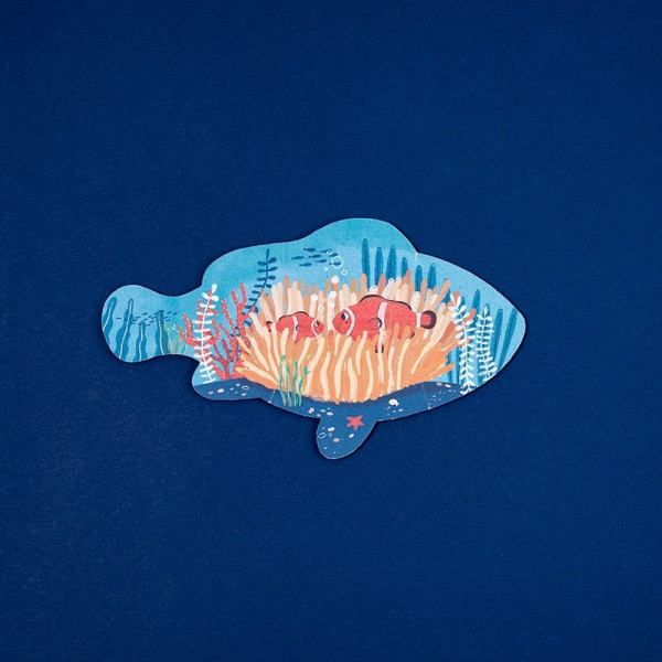 Mini puzzles réversibles - Blue