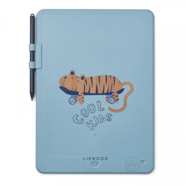 Ardoise magique Zora - Tiger beach blue