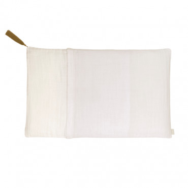 Taie d'oreiller en coton bio 30 x 40 cm - Natural