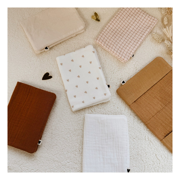 Protège passeport Léopard marron - Globe trotteur