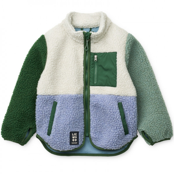 Veste polaire Nolan - Dusty lavender multi mix