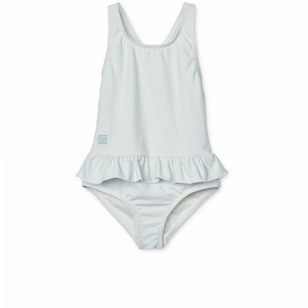 Maillot de bain Amara - Stripe Pure sky crème de la crème