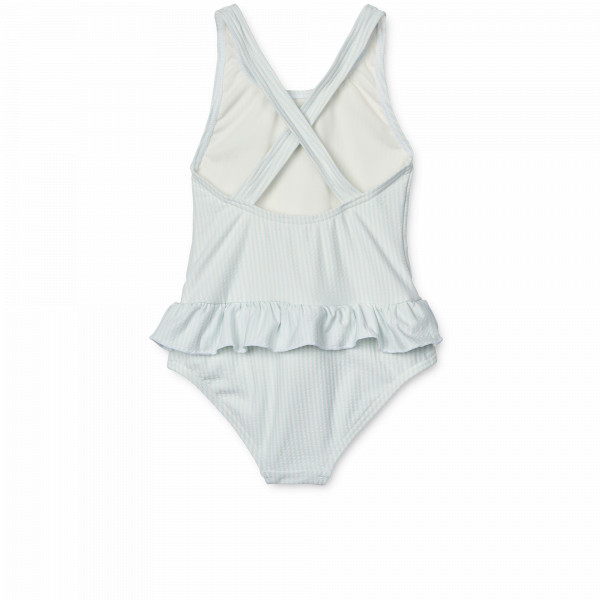 Maillot de bain Amara - Stripe Pure sky crème de la crème