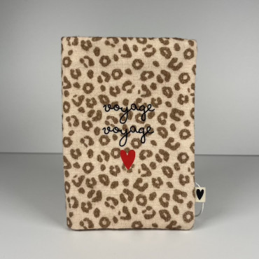 Protège passeport Léopard - Voyage voyage